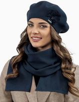 Vivisence moteriška beretė elegantiška, žieminė kepurė šiltas ir jaukus galvos apdangalas, žiemą ir rudenį šilta stora megzta kepurė, klasikinė kepurė moterims, tamsiai mėlyna, vienas dydis, Universalus dydis, Vienas dydis tinka visiems