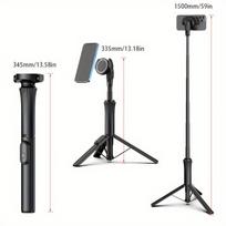 Asmenukių lazda ("Selfie sticks") Magnetinis asmenukių laikiklis su pulteliu