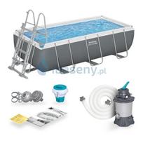 Rėminis baseinas 404x201x100 cm 8in1 rinkinys Bestway 56442