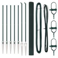 vidaXL Suvirintas vielinis tvoras su smailiais galais Plienas ir PVC