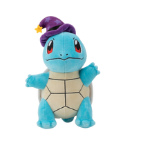 POKEMON pliušinis žaislas Squirtle su raganos kepure, 20 cm, PKW3099