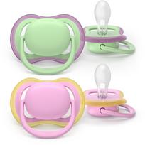 Philips Avent Ultra Air SCF087/12 6-18m čiulptukas Girl 2 vnt.
