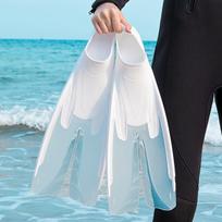 Profesionalūs nardymo pelekai suaugusiems, Skaidri spalva