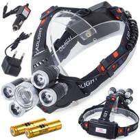 Priekinis žibintas su LED lempute CREE XM-L T6 4x XP-E