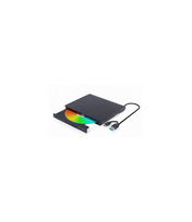 Gembird External USB DVD Drive | DVD-USB-031 | Interface USB Type-C (m), USB 3.1 Gen. 1 | DVD±R/RW / CD±R/RW | CD read speed 24