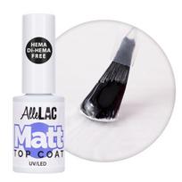 Gelinio nagų lako viršutinis sluoksnis Top Matt no wipe AlleLac 5 g