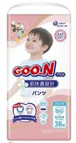 Goo.N (GooN) Sauskelnės-kelnaitės jautriai odai PBL 12-20kg 38vnt