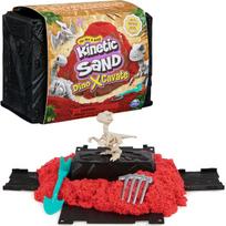 Dinozaurų skeletų paieškos rinkinys Kinetic Sand Dino XCavate