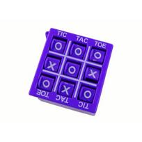Stalo žaidimas Kryžiukai nuliukai Lean Toys, violetinis