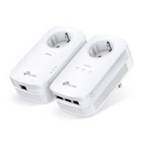 TP-LINK TL-PA8033P KIT PowerLine Network Adapter, 1300Mbit/s, Ethernet LAN, White, 2-piece set