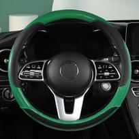 Universalus sportinio automobilio vairaračio užvalkalas, 3D korio dizainas. , Žalia