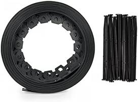 Sodo įrankiai Sodo apvadai - Lankstus ir tvirtas - 5 m - Plastikas - 5 cm ilgio
