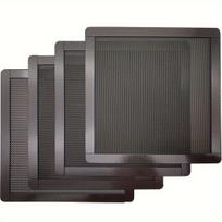 Magnetinis ištraukiamas PC ventiliatoriaus tinklelis, juodas. , 120x240 mm