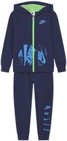 Sportinis kostiumas vaikams Nkb B Nsw Flc Po+Jogger Blue 86J859 U90 86J859 U90/116-122, 92/98 cm