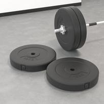 Diskiniai svoriai, 2vnt., cementas, 30kg