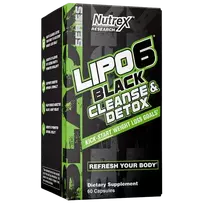 Nutrex Lipo 6 Black Cleanse & Detox 60 kaps.