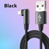 USB C greito įkrovimo laidas,  Juoda