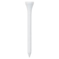 Golfo kamuoliukų laikikliai, 1000vnt., baltas, 83mm, bambukas