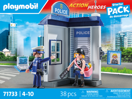 PLAYMOBIL  pradinis paketas Policijos kambarys
