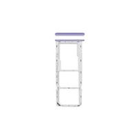 SIM kortelės laikiklis Samsung A226 A22 5G Violet originalus (service pack)