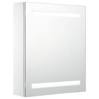 Veidrodinė vonios spintelė su LED apšvietimu, 50x13,5x60 cm CFE6813280
