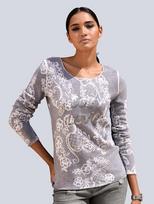 Kašmyro megztinis moterims Alba Moda 807-1710, pilkas, 34