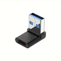 OTG adapteris USB3.0 į Type-c USB U-formos 10Gbps. , C Moteris Į Vyrą 90°