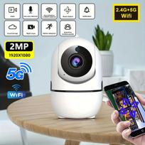 [TOP-Pardavimas] WJG 1080P HD Vidaus/Lauko Saugumo Kamera - Belaidė WiFi, Išmani IP Stebėsena su Auto-Sekimu, Spalvotas Naktinis Matymas, 360° Horizontali & 110° Vertikali Rotacija Namų Saugai.