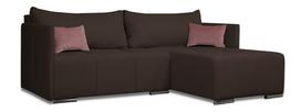 Kampinė sofa Deka-Sturis ruda