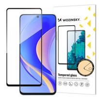 LCD apsauginis stikliukas "Wozinsky 5D Full Glue" Huawei Nova Y90 pritaikytas dėklui juodas