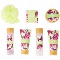 Sandalwood Rose Magnolia spa dovanų rinkinys moterų vonios kosmetika