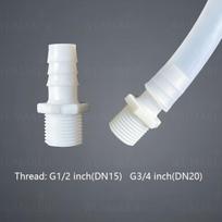 Plastikinė žarnos jungtis G1/2 colio, 4mm, G1/2–4 mm (5/32 colio)