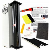 Langų tamsinimo plėvelė automobiliams Solar Systems juoda NHP 65% 50x300cm rinkinys