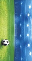 Paplūdimio vonios rankšluostis XXL 100 x 180 VASAROS futbolo aikštės futbolas