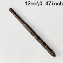 Karbido grąžtas 12mm plytelėms, betonui, metalui, 12 mm: 1 vnt (sausam ir šlapiam naudojimui)