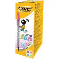 BIC Cristal didelis mados tušinukas, smailas...
