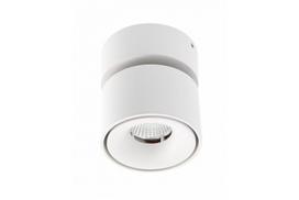 LED šviestuvas Bianco CP, 8W, 680lm, 2700/3300 / 4000K, apvalus, baltas, LD-BNCC8WOB-NB, GTV