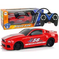 Nuotoliniu būdu valdomas automobilis R/C Sports Car 1:24, raudonas