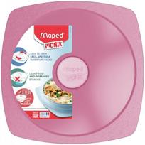 Priešpiečių dėžutė-lėkštė Maped Picnik Adult Concept 900ml tender rose