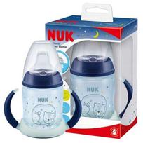 Buteliukas NUK First Choise Night, mėlynas, 6-18 mėn, 150 ml