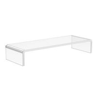 Ergonomiškas akrilo monitoriaus stovas nešiojamajam kompiuteriui 53x19x9cm