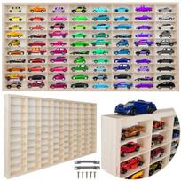 Medinė lentyna automobiliams 80 skyrių