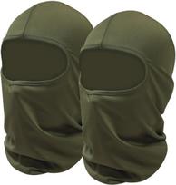 Balaclava POSSBAY, žalia, 2 vnt., Universalus