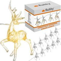 Kalėdinės lemputės - elniai Ruhhy 24955