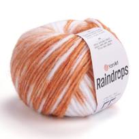 Mezgimo siūlai YarnArt Raindrops 50 g, spalva 2903