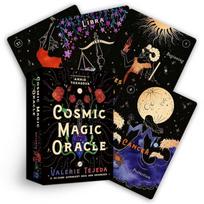 Orakulo Kortų Rinkinys - Kosminė Magija Orakulas 44 Kortos Savęs Priežiūrai Astrologija 9.7x13.8x3.3 cm