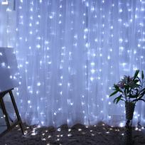 USB LED užuolaidų girlianda