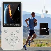 MP3 grotuvas MP3 grotuvas su atminties kortele,  Baltas