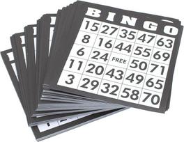 Bingo kortelių rinkinys 500 vnt. | 500 skirtingų kortelių žaidimui