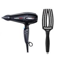 Babyliss Pro Caruso Hq 2400W Bab6970Ie + Olivia Garden Finger Brush Fb Combo Medium, M